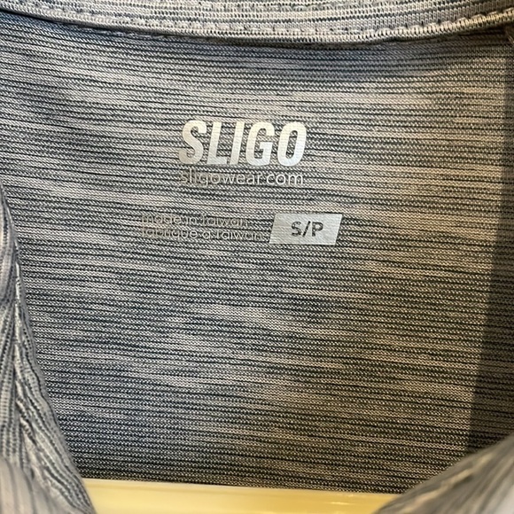 SLIGO Mens Golf Polo Performance Shirt - S - Picture 4 of 4